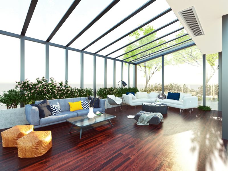 Interior Sunroom Setup