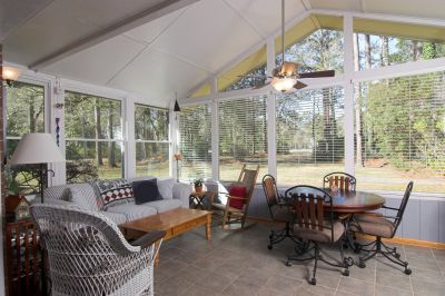 Sunroom Frame in Spring